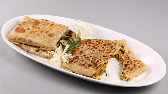 606. ARABIC KEEMA PARATHA CHICKEN