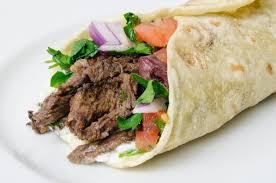 108. Beef Shawarma Wrap