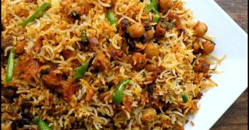 610. Chickpea Biryani