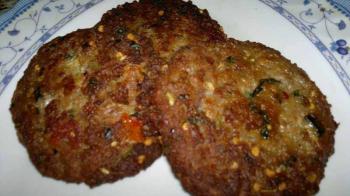 312. CHAPLI KABAB - THỊT BÒ BĂM CHAPLI